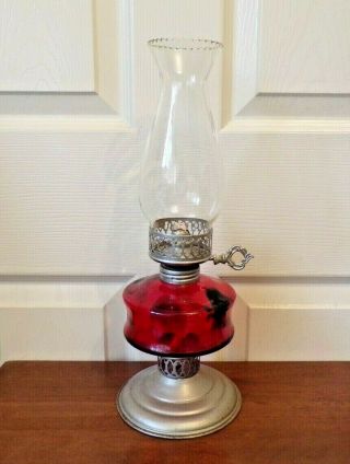 Vintage Hong Sail Boat Brand Oil Lamp Order Very Pretty Item