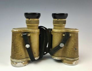 Ww2 German Deutsches Afrika Korps Dak Binoculars,  Cag Swarovski Desert Camo
