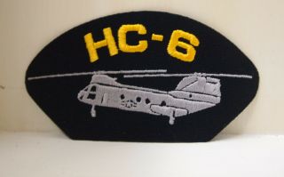 Hc - 6 Hc - 6 Hc6 Helicopter Combat Support Squadron 6 Patches Patch Usn Us Navy