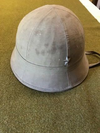 Ww2 Japanese Army Pith Helmet - Vet Bring Back - Complete