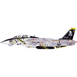 F - 14b Tomcat Vf - 103 Patch Detailed Sideview