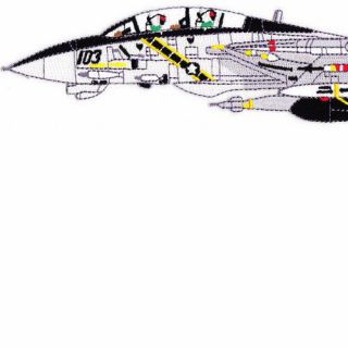 F - 14B Tomcat VF - 103 Patch Detailed Sideview 5
