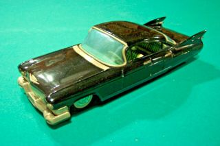 Vintage 1959 Cadillac Tin Sedan By Bandai Friction Motor