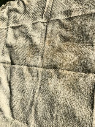 Vintage Hand Stitched Quilt 1850s Cutter 7