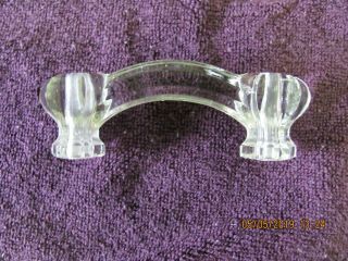 ANTIQUE GLASS DRAWER PULLS 3