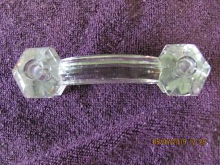 ANTIQUE GLASS DRAWER PULLS 4