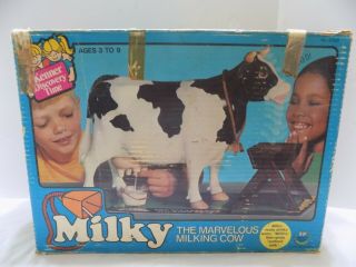 Vintage Kenner Milky The Marvelous Milking Cow Box & Insert
