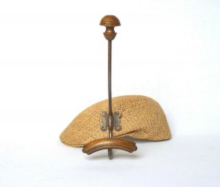 Fabulous Vintage French Wooden Coat And Hat Hanging Hook From The 1920s - 1930s