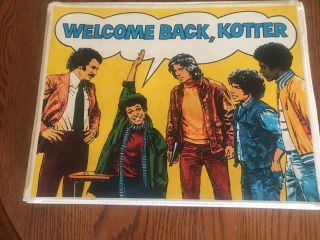 1976 Mattel Welcome Back Kotter Classroom Sweathogs Playset Dolls & Accessories