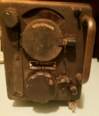 Military Radio Receiver Tuning Module TN - 3B/APR - 1 for Scott RDO or AN/APR - 1 WWII 4