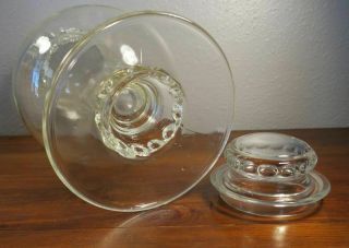 Large Dakota Clear Glass Globe Apothecary Candy Jar 2