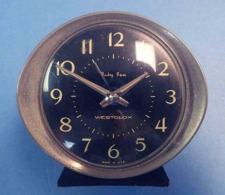 Vintage Westclox Baby Ben Alarm Clock 53632 For Restoration Or Parts