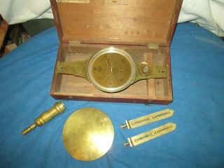 Antique Surveying Compass - Signed W.  J.  Young - 2