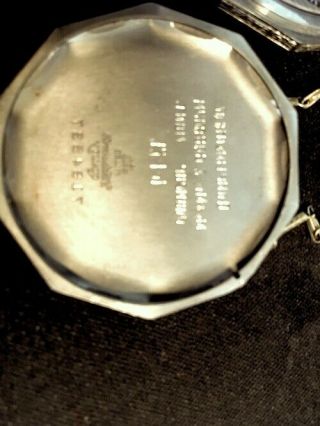 Antique Illinois Pocket Watch w/ Chain and Knife.  Engraved Roundup,  Mont 6 - 1 - 26 3