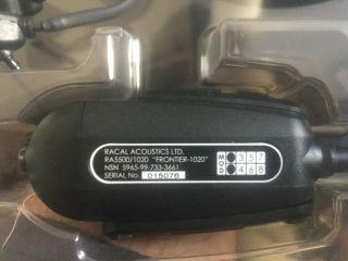 Racal Frontier 1000 RA5500/1020 Headset for Selex Bowman PRR 343 H4855 EZPRR 3