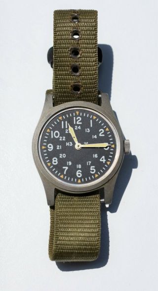 Hamilton Us Military Issue Wrist Watch – 1978