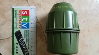 JNA YUGOSLAVIA ARMY BOMB PLASTIC BOX CASE HOLDER AMMO POUCH FOR HAND GRENADE 3