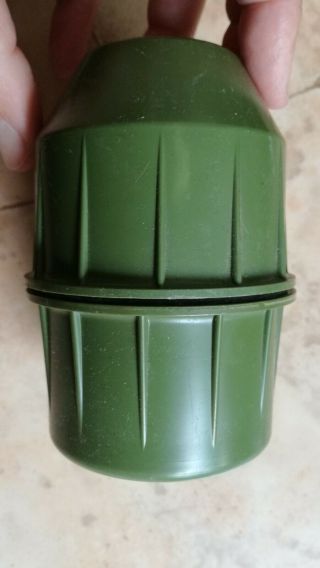 JNA YUGOSLAVIA ARMY BOMB PLASTIC BOX CASE HOLDER AMMO POUCH FOR HAND GRENADE 5