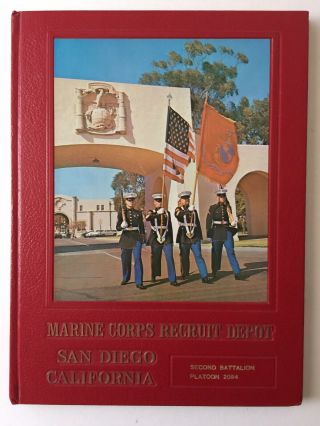 1977 Marine Corps Recruit Depot San Diego Second Battalion Platoon 2084 Mcrd