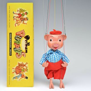 Vintage Pelham Puppet - Sl Perky - Box