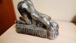 Nude Girl Sculpture Abstract Modern Art Bottoms Up Figurine Statue Piggy Bank