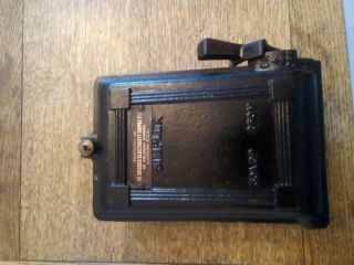 Vintage 1930 London Simpex Fusebox.  Cast Iron.