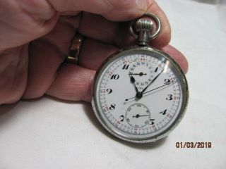 Pocket Watch With Register And Stop Function/watch Runs But Reset Missing