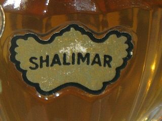 Vintage Guerlain Shalimar Perfume Bottle 1/4 OZ - 7.  5 ML - Open/Full - 1983 4