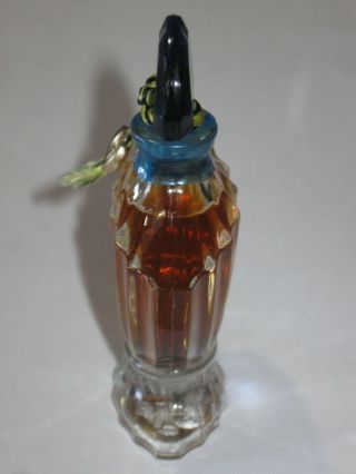 Vintage Guerlain Shalimar Perfume Bottle 1/4 OZ - 7.  5 ML - Open/Full - 1983 5