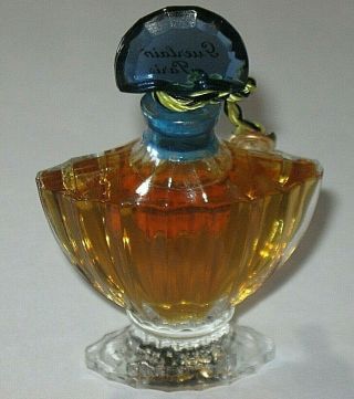 Vintage Guerlain Shalimar Perfume Bottle 1/4 OZ - 7.  5 ML - Open/Full - 1983 6