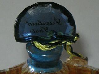 Vintage Guerlain Shalimar Perfume Bottle 1/4 OZ - 7.  5 ML - Open/Full - 1983 7