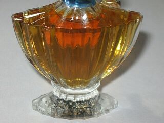 Vintage Guerlain Shalimar Perfume Bottle 1/4 OZ - 7.  5 ML - Open/Full - 1983 8