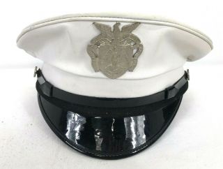 Vintage Fork Union Military Academy Cadets Dress White Hat