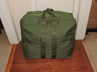 U.  S.  Military Issue A - 3 Pilot Flyers Kit Bag Duffle Seabag C - Bag Usaf Navy