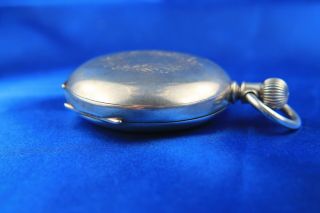 Illinois Watch Co Model 1 Coin Silver Hunting Case Pocket Watch Size 18 Ca: 1885 11