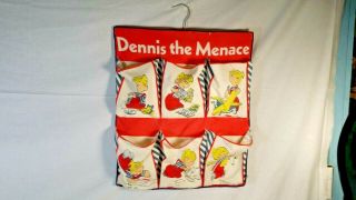 Vintage 1976 Hank Ketchum Collectible Dennis the Menace Hanging Room Organizer 2