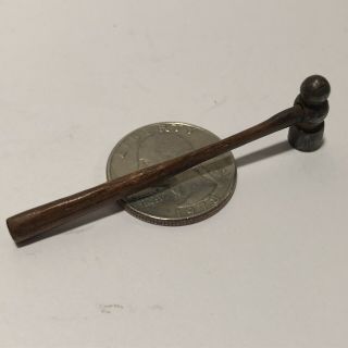 Antique Old Metal Tiny Miniature 2.  5 