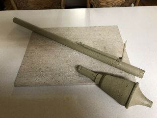 Ww2 German Relic Panzerfaust Or Faustpatrone Cleaned,  Sandblasted And Painted