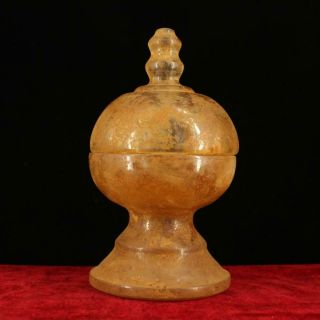 Old Chinese Temple Ground Palace Unearthed Precious Sarira Crystal Pot F01a