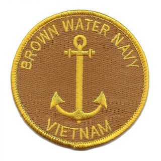 Brown Water Navy Vietnam Patch Pbr Patrol Boat River Mobile Mrf Mobile Riverine