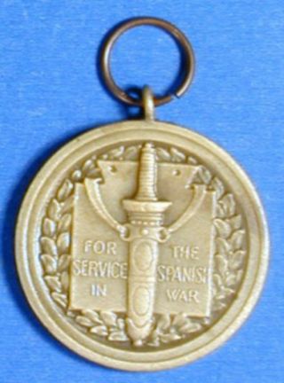 United States Spanish War Service Medal Army  R8018