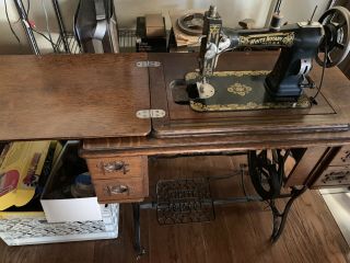 White Rotary Vintage Sewing Machine