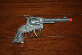 Silver Classy Roy Rogers On Trigger The Horse Cap Gun