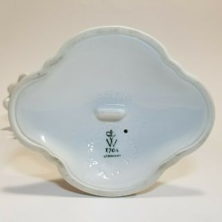 Gorgeous German WALLENDORF Porcelain Putti Cherub Candle Holder Candelabra WOW 6