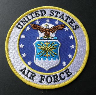 Usaf Us Air Force Embroidered Patch 4 Inches