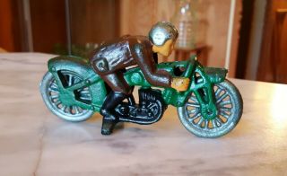 Cast Iron Motorcycle Racer