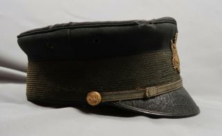 Spanish American US Army Officer soldier dress visor cap uniform jacket hat corp 3