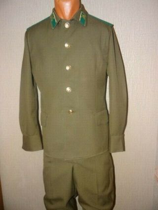 Ussr Soviet Army Dress Uniform Kgb Border Guard Soldier Cavalryman 1990