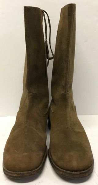 WWII British RAF Desert Mosquito Boots,  Size 8 2