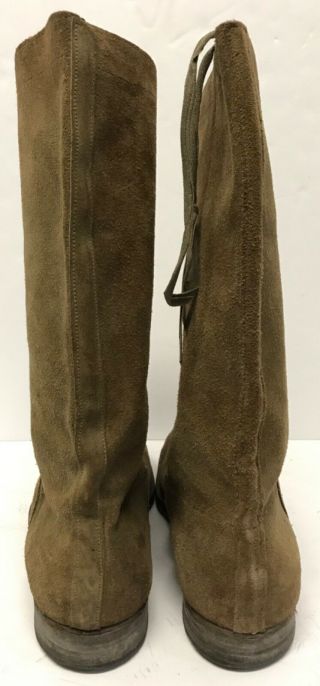 WWII British RAF Desert Mosquito Boots,  Size 8 4